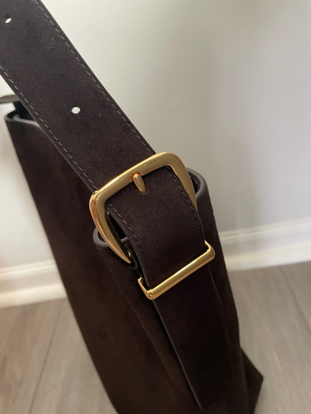 Madewell Suede Shoulder Tote - Picture 3 of 8
